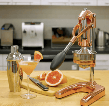 Se Cilio Cilio AMALFI professionel Saftpresser / Citruspresser, kobber ✔ Kæmpe udvalg i Cilio ✔ Hurtig levering: 1 - 2 Hverdage samt billig fragt - Varenummer: KKKSH-7540298449144_42348467781880 og barcode / Ean: &